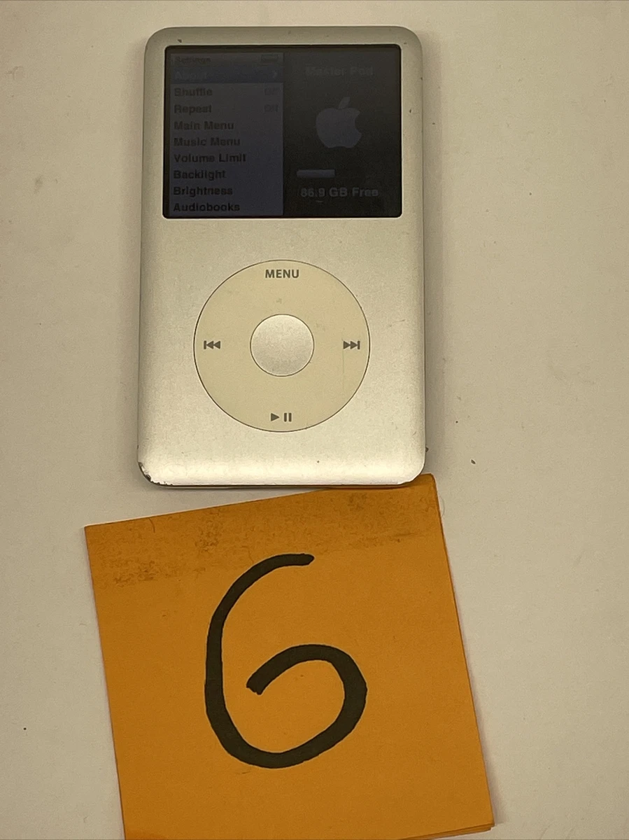 Apple iPod Classic A1238 6th Generation 160GB Silver