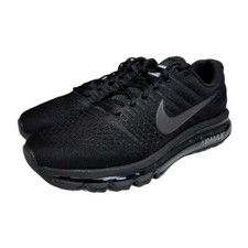 NEW Nike Air Max 2017 Running Shoes Triple Black Size 7 Mens 849559-004