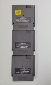 Seicross, Sesame Street ABC & Wheel of Fortune - 3 Nintendo (NES) Games