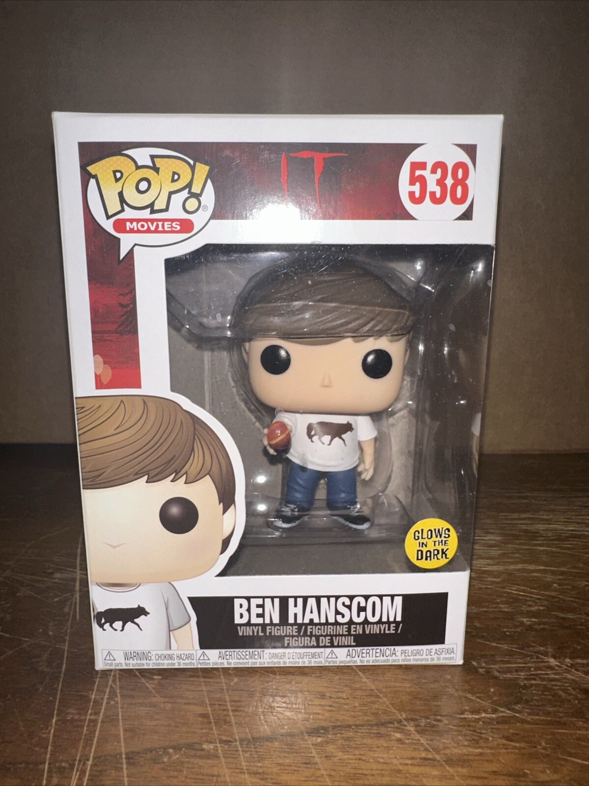 Funko Pop! Vinyl: It - Ben Hanscom (Glow In The Dark) #538