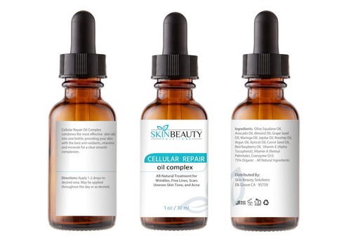 Complejo de aceite de reparación celular totalmente natural escualano almendra aguacate jojoba rosa mosqueta - Imagen 2 de 6