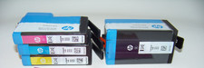 HP 923,924,925 Ink Cartridges 4 Pack Black Yellow Cyan Magenta New, Sealed 7/27
