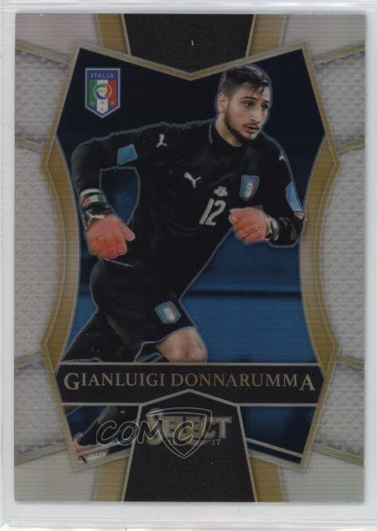 2016-17 Panini Select Mezzanine Silver Prizm Gianluigi Donnarumma #188 1t1d