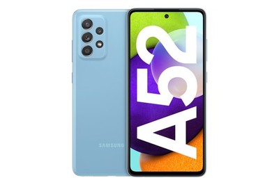 Samsung Galaxy A52 4G 128 GB A525, Blau, Dual SIM #4 ''teildefekt'' Sprung