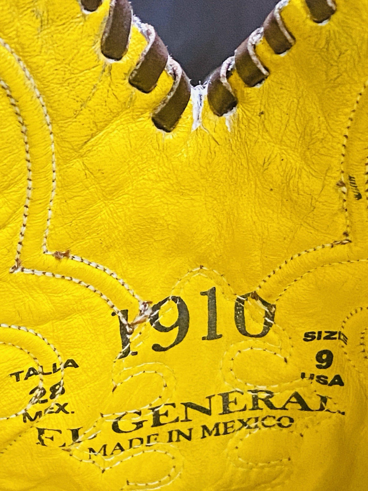 Vtg El General Python Snakeskin Cowboy Boots Mens… - image 18