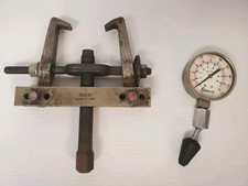 Snap On Tool Lot - Cj85-1 Gear Bearing Puller Compression Guage Untested