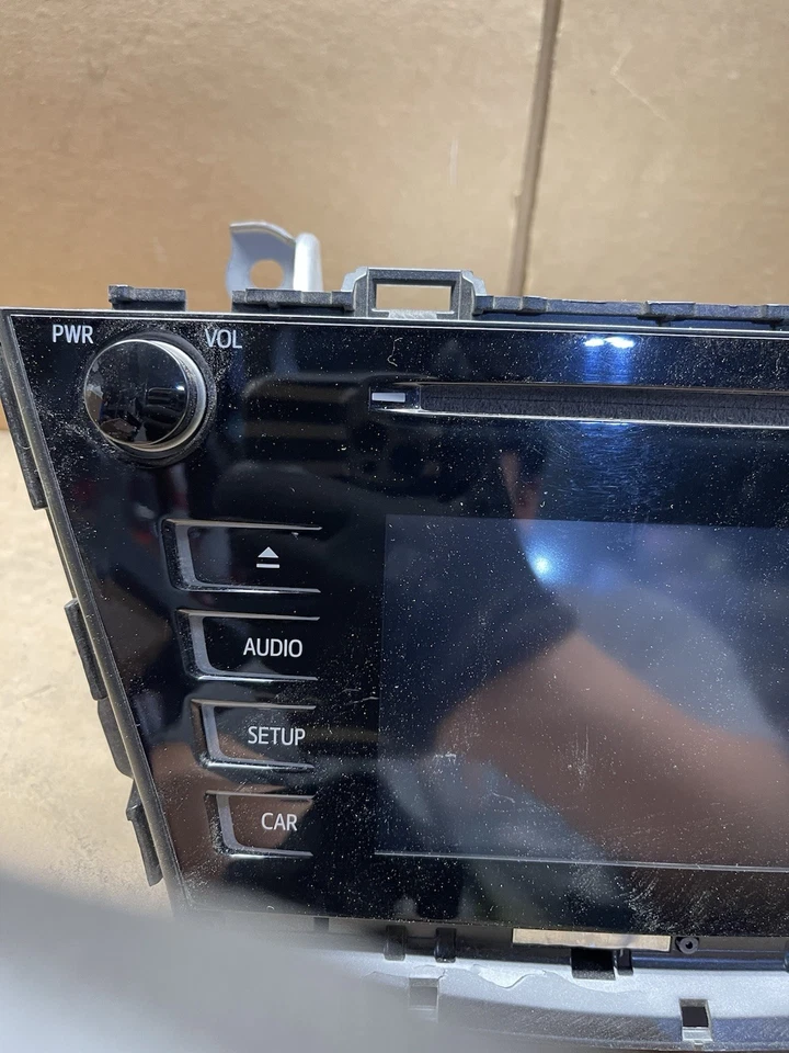 *Probado* Reproductor de CD radio AM FM Toyota Prius V 2012-2016 pantalla 86140-47211 #R55 Foto 4 de 4