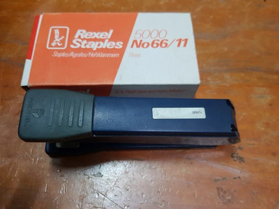 REXEL stapler stapler + almost full box of staples