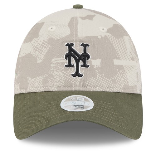 Women's New Era Light Beige/Olive New York Mets 2025 Armed Forces Day 9TWENTY - 第 2/5 張圖片