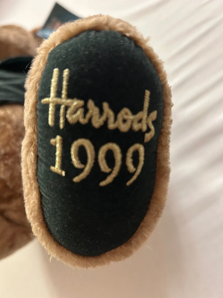 Harrods 1849-1999 Anniversary Teddy Bear 13 inches sitting Superb Condition - Image 3 of 4