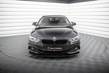 Street Pro Spoilerlippe Front Ansatz passend für BMW 4er Gran Coupe F36 rot