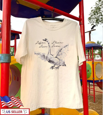 Sufjan Stevens - Seven Swans White Cotton Shirt All size S-5XL BS1038