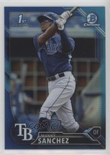 2016 Bowman Chrome Prospects Blue Refractor 133/150 Manny Sanchez #BCP28 5qi
