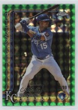 2025 Topps Chrome Update Green Geometric Refractor 2/99 Randal Grichuk tw0