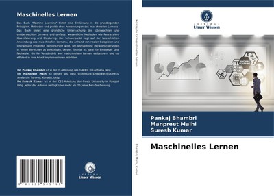 Maschinelles Lernen Pankaj Bhambri
