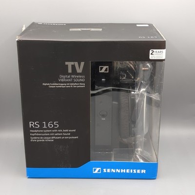 Sennheiser RS 165 Digital Wireless Headphone Open box *Read Description*