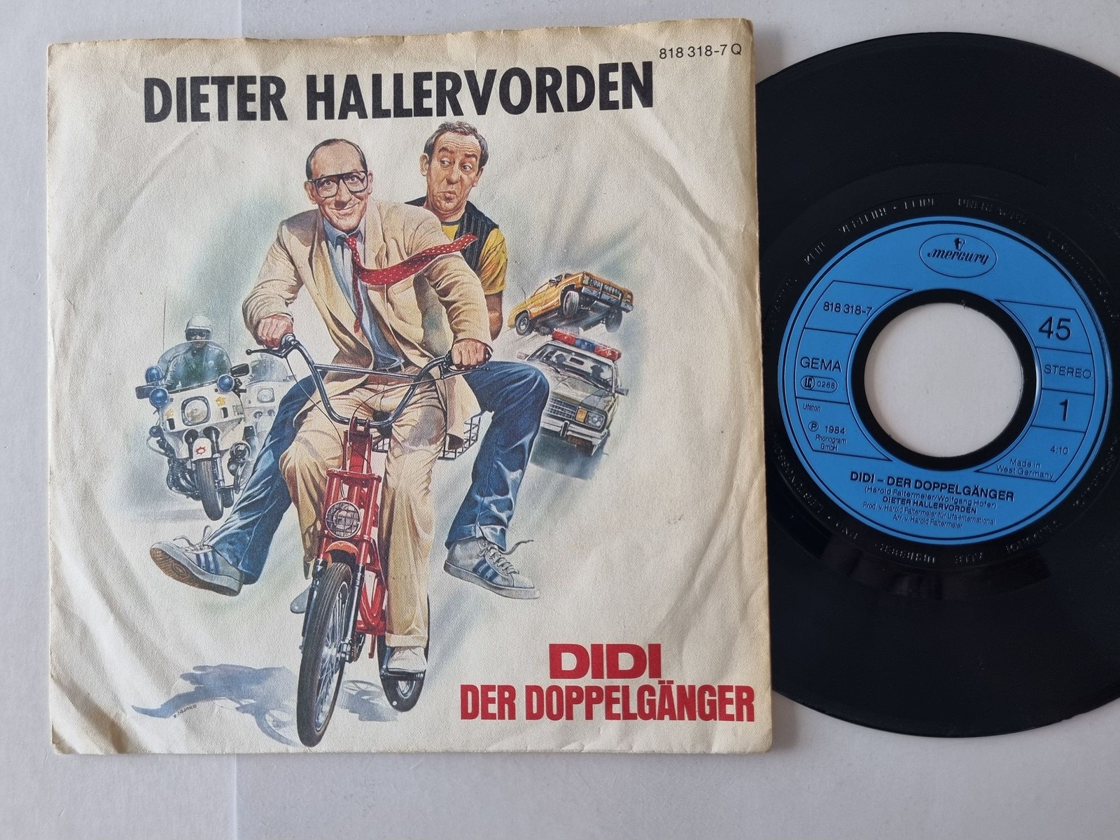 Dieter Hallervorden/ Harold Faltermeyer - Didi - Der Doppelgänger 7'' Vinyl Germ