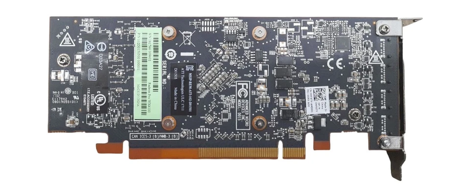 Graphics card Dell AMD Radeon Pro WX 4100 4GB GDDR5 PCI-E 3.0 x8 50W HFXTY - Image 2 of 4