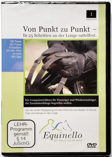 Von Punkt zu Punkt: In 25 Schritten an der Longe sattelfest (2010) NEU, PC-DVD