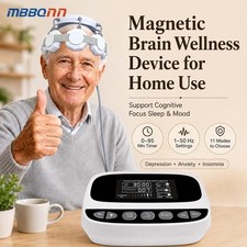 Portable Magnetic Brain Wellness Headband for Cognitive Focus Mood Relaxation
