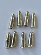 8 Vintage Leco Minifigure Wooden Bullets Accessory Weapon 1 1/8  Long   more