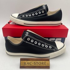 Converse All Star Slip N Ox Canvas Black 31318890 Men's Size oki08