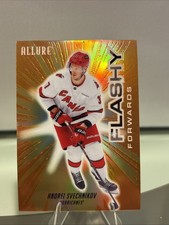 2025-26 UD Allure Hockey Andrei Svechnikov Flashy Forwards Orange SP #FF-12