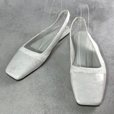 Mm6 Maison Margiela Flat Shoes White 37 Women Shoes Original Collection