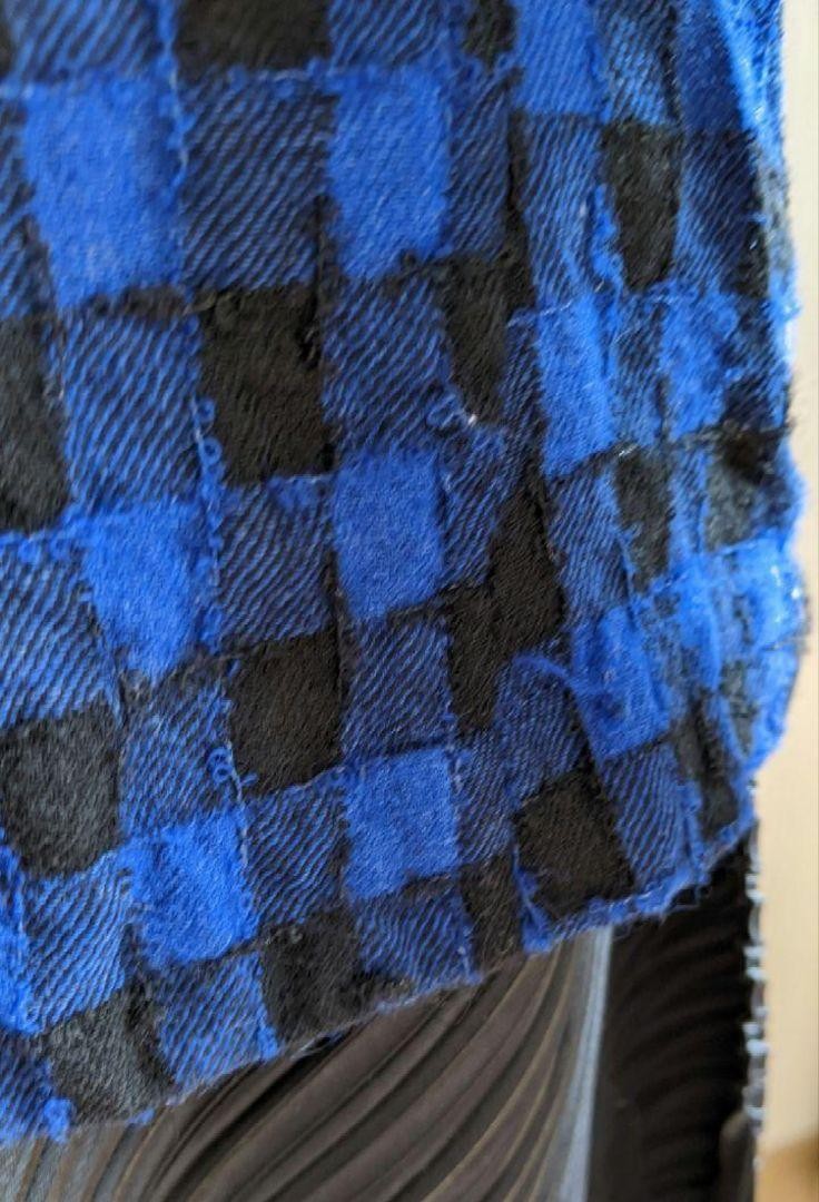 USED PLANTATION ISSEY MIYAKE V NECK KNIT ACCEPTABLE M-92C5