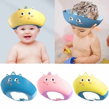 Children Shower Shampoos Hat Soft Adjustable Waterproof Wash Hair Hat for Kids
