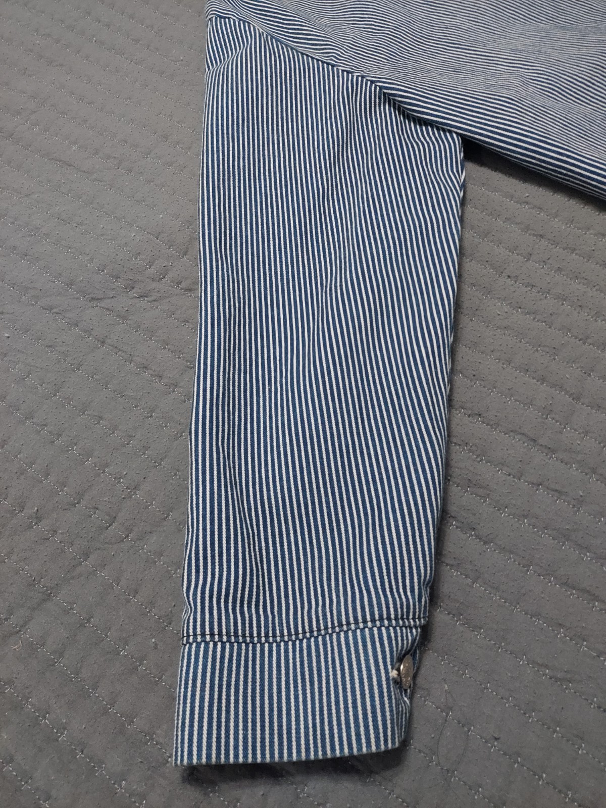 Pointer Brand Hickory Stripe Work Jacket   Mens XL - image 15