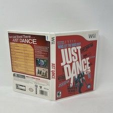 Just Dance Nintendo Wii, 2009 Case ONLY NO GAME NO MANUAL