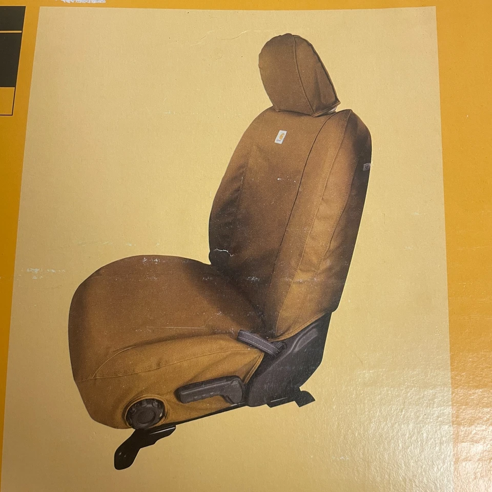 Carhartt Covercraft SeatSaver Seat Covers Ford F-150 F-250 F-350 Bucket Gravel - Image 3 of 4