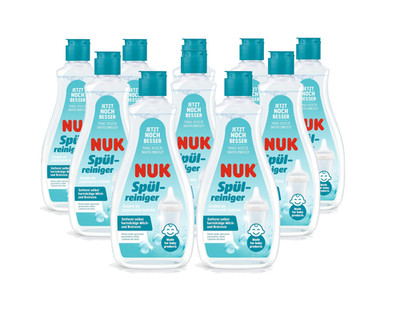 NUK-Babyflaschenreiniger | 5000 ml | Ideal zur Reinigung von Babyflaschen, Sauge
