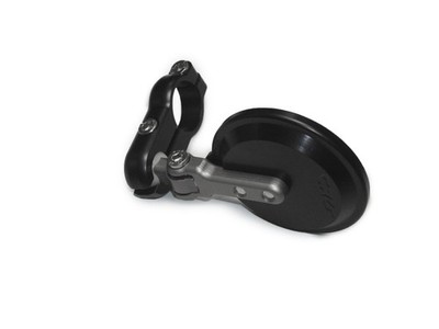CRG Blindsight Folding For 2-Inch Round Bar-End Mirror Black - Powersports