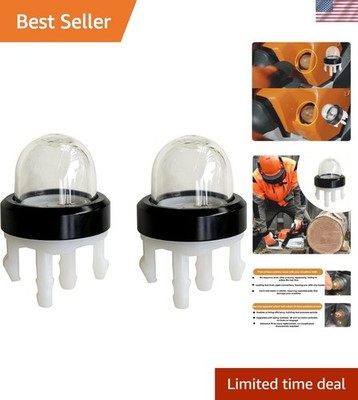 Efficient Fuel System Primer Bulbs for Stihl MS231 MS251 - 2 Pack Replacement
