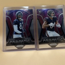 Panini Prizmatic Football 2025 Bears Luther Burden III Loveland 2 Cards