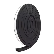 E/O 9/16 In. X 5/16 In. X 10 Ft. Black EPDM Cellular Rubber Weather-Strip Tape C