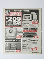 Circuit City 1996 Apple Macintosh Performa 6320CD PowerPC 20 Page Circular