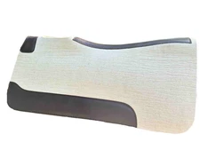 Contour Wool Felt Western Saddle Pad 32 x 32" All Around Saddle Pad 3/4" Thick
