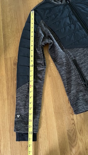 Chaqueta de golf Level Wear Sapphire para mujer brezo carbón/negro repelente al agua talla S - Imagen 9 de 13