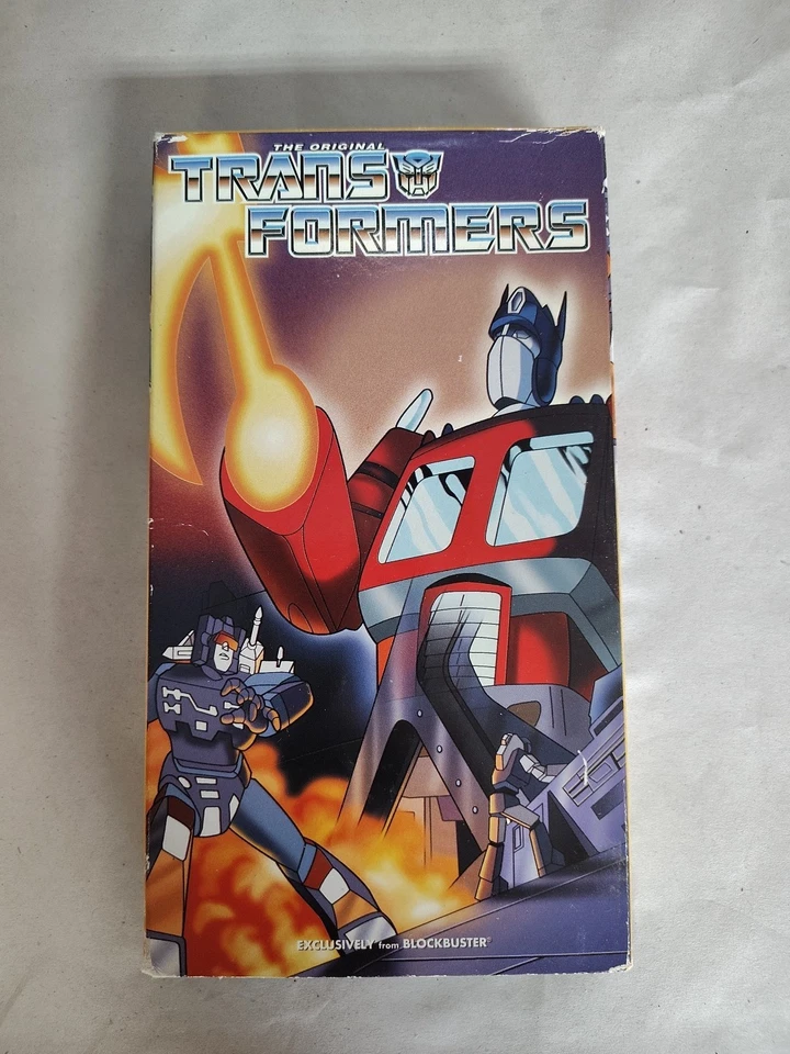 Transformers VHS (2000) Rhino Video "More Than Meets The Eye" Blockbuster VIDEO - Image 2 of 4