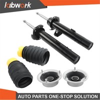 FÜR BMW 3-ER E90 E91 Paar StossdÄMpfer GAS +Domlager +PROTECTION-KIT Vorne