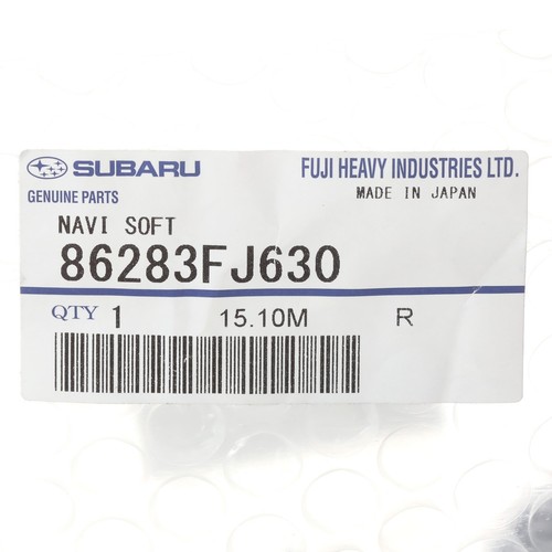OEM NEW 15-16 Impreza WRX WRX STI XV Crosstrek Navigation Memory Card 86283FJ630 - Picture 3 of 3