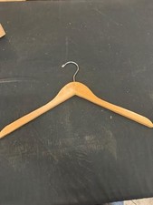 WOODEN COAT HANGERS LOT OF 100 
