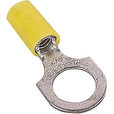 7PC STA-KON by ABB (FORMERLY T&B) RC10-10 Nylon Insulated Ring Terminal Bolt Ho