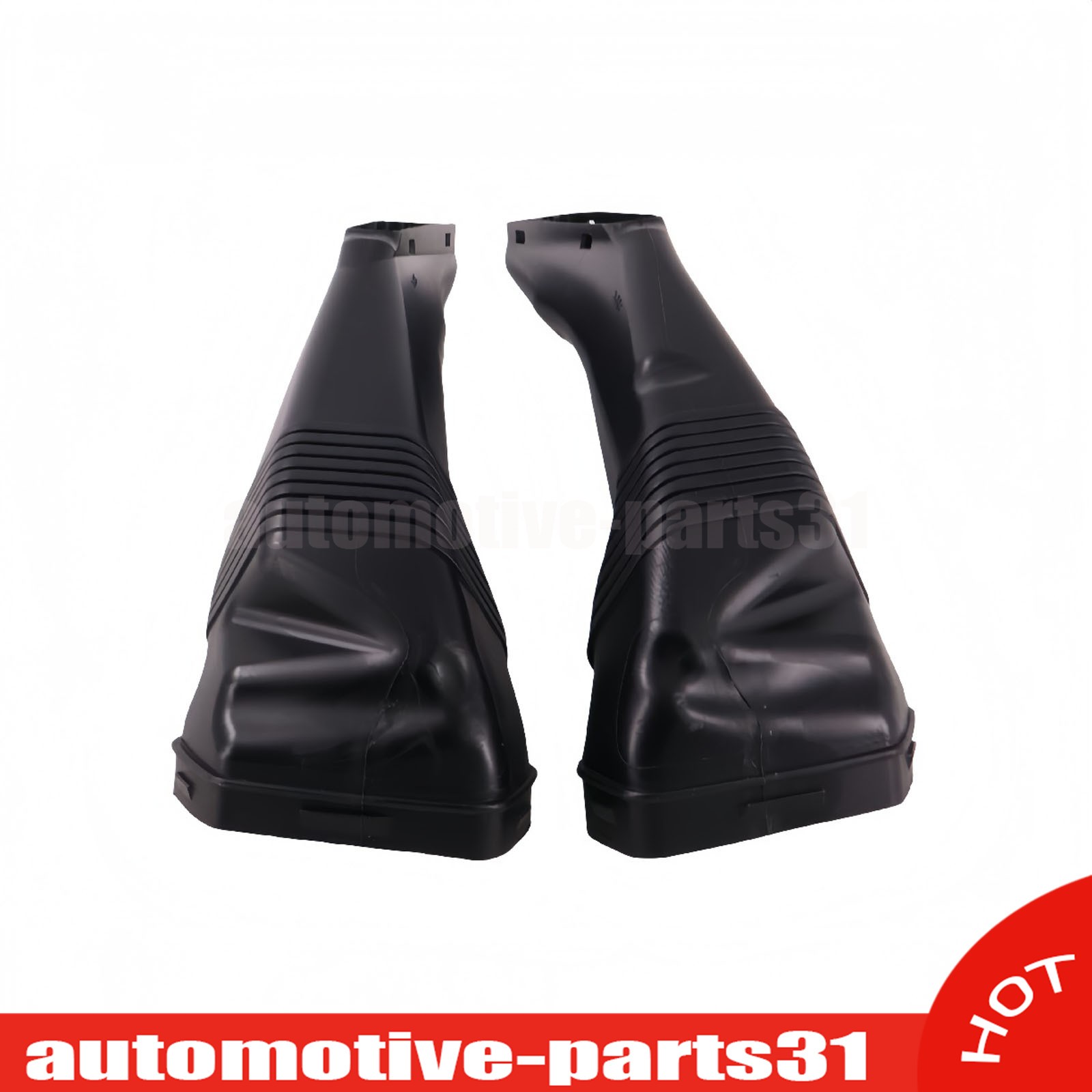 2X For Bentley Flying Spur 12-19 3W0129531 3W0129532 Intake Air Duct Pipe Kit