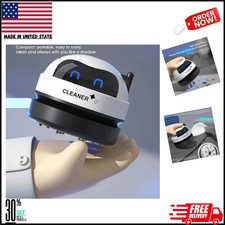 Portable Mini Desk Table Vacuum Cleaner Cute Desktop Dust Sweeper