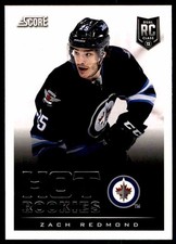 2013-14 Score Zach Redmond Rookie Winnipeg Jets #610