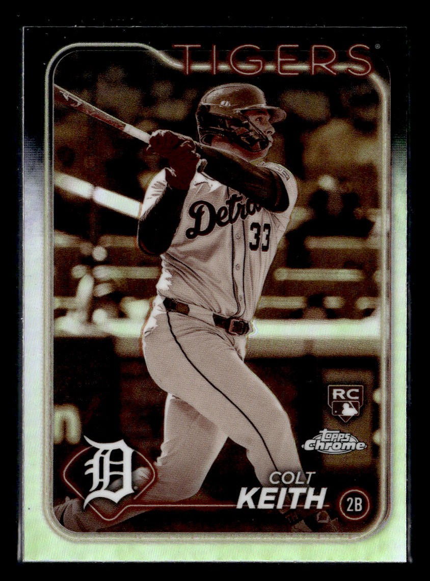 2024 Topps Chrome #2 Colt Keith Sepia Refractors